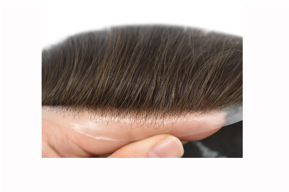 Reclaim Your Hairline in Minutes: The Natural Frontal V-looped Hairpiece For Men