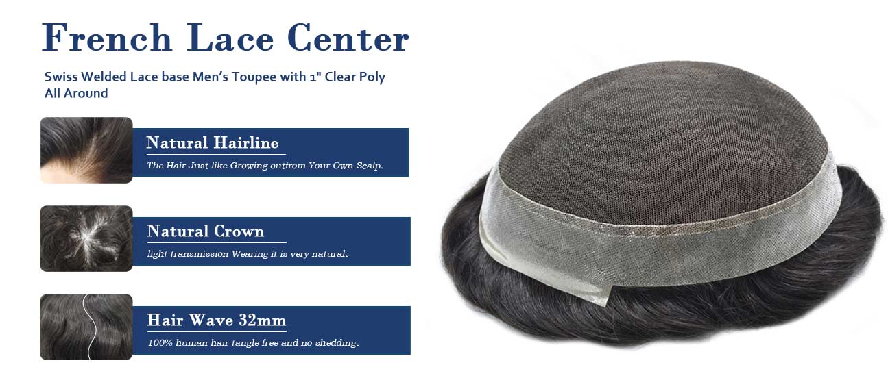 Lyrical Toupee Men's Toupee: U.S. Local Shipping | 3-Day Delivery – Rediscover Your Confidence