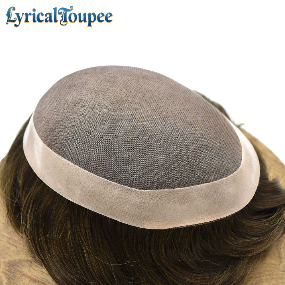Travel Confidently: Lyrical Toupee Men's Hair System for On-the-Go Lifestyles