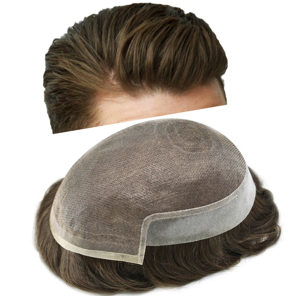 How to Clean Human Hair Men's Hair Pieces Without Damaging the Base