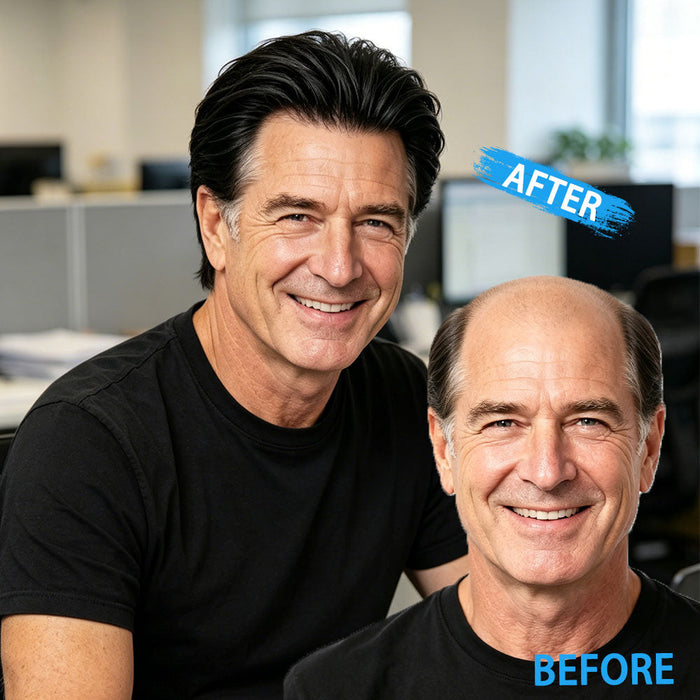 How to Tell If a Men's Hair System Is Made With Real Human Hair