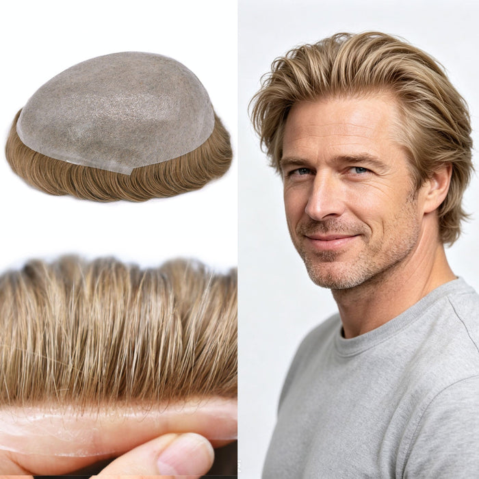 Which Hair System Fits Men with a Big Bald Crown?