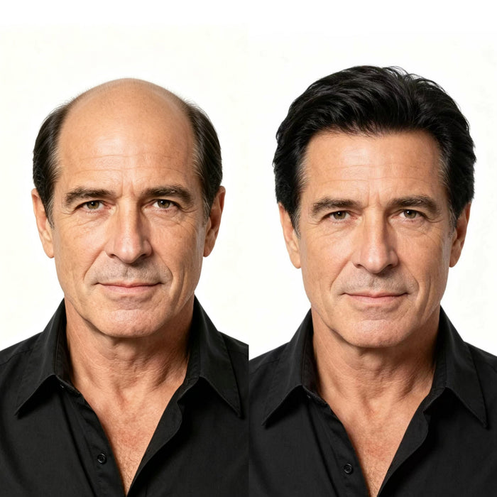 How to Get a Scalp Like Natural Hairline With a Mono Toupee