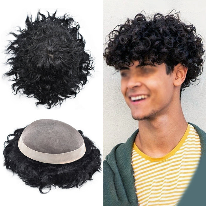 How to Style a Gray Curly Hair Unit for Mature Black Men