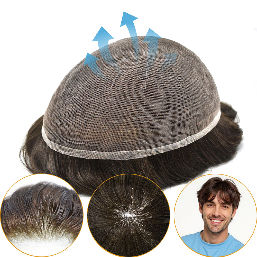 Super Welded Lace vs French Lace: Which Men’s Hair Systems Is Better for US Men?