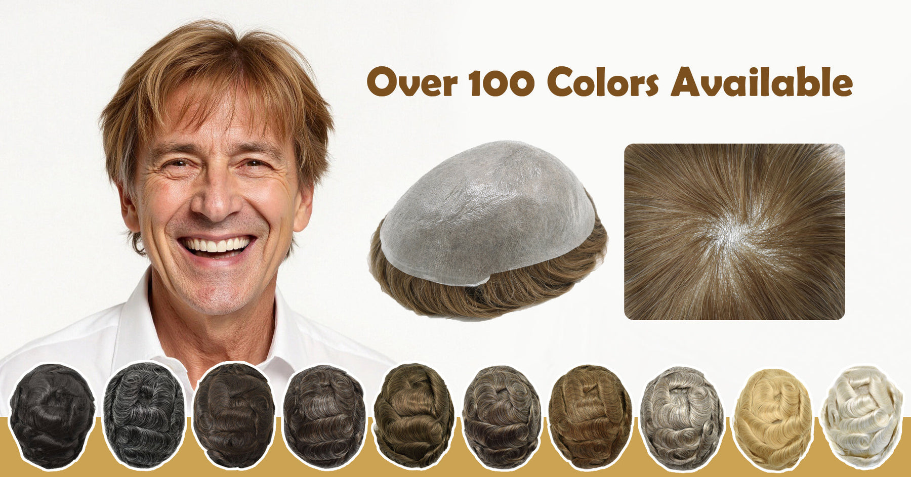 Why Many Men Choose Lyrical Hair Men Toupee with US Local Stock