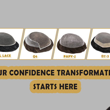 Lyrical Toupee: Men’s Hairpieces with Big Stock and Local US Shipping