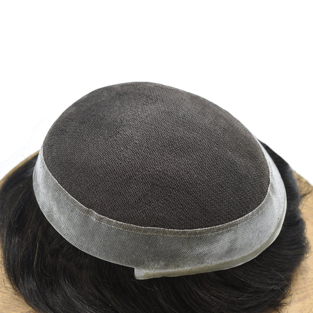 Lyrical Toupee:Premium French Lace Hair System+24 Hour Shipping