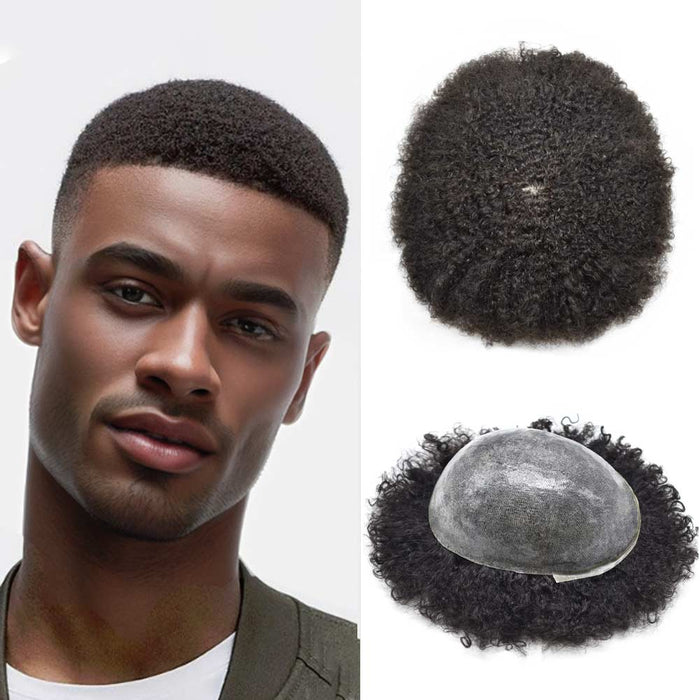 Best Hair System Styles for Black Men With Short Natural Hair