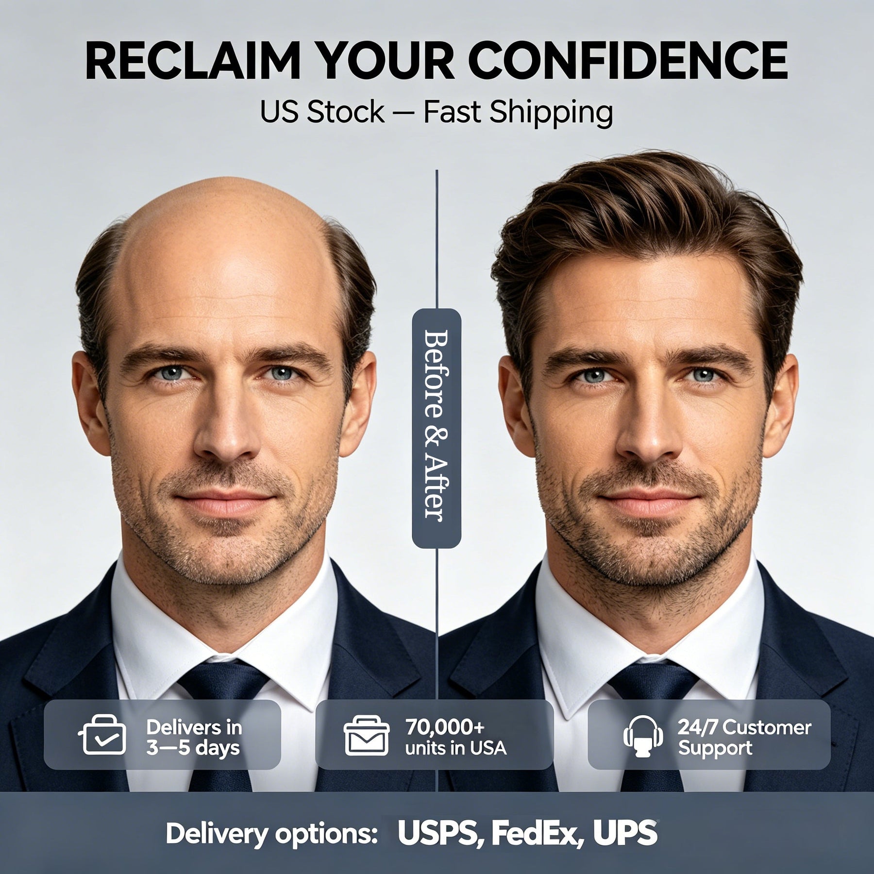 What Makes a Men’s Hair System Look 100% Real?