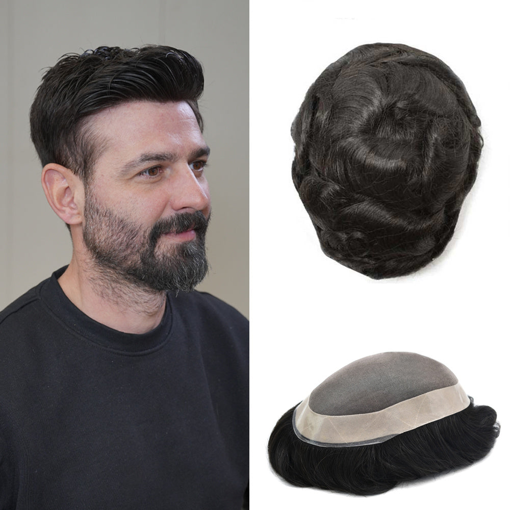 Why Choose a Stock Toupee Over a Custom Salon Piece?