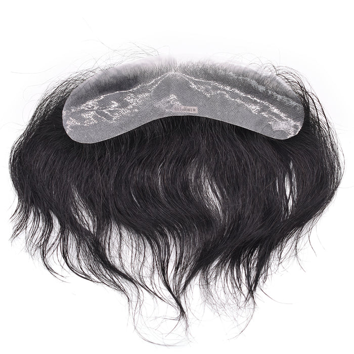 LYRICAL TOUPEE US Stock Men Frontal Hair System V-Looped PU Toupee for Men Natural Hairline Mens Toupee