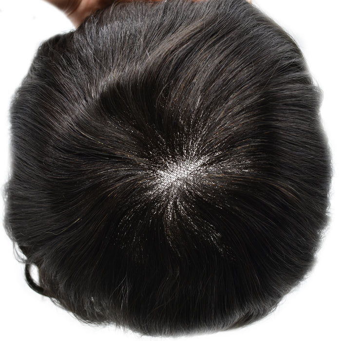 LYRICAL TOUPEE Welded Swiss Lace Hair System For Men Bleached  Knots Durable Toupee for Men Hairpieces
